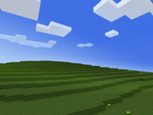 Fondo de escritorio Windows de Minecraft.