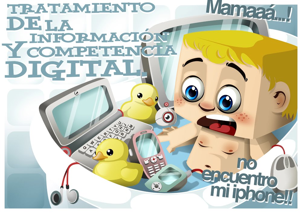 El tratamiento de la información y competencia digital.