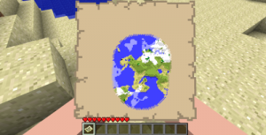 Mapa Minecraft.