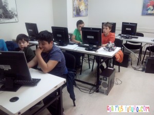 clase extraescolar de robótica