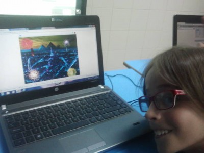 Clase extraescolar de programación con Scratch