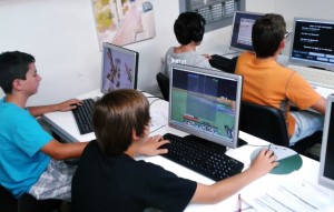 campamento de verano diseño de minecraft con mcedit