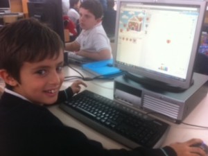 Clase extraescolar de programación con Scratch