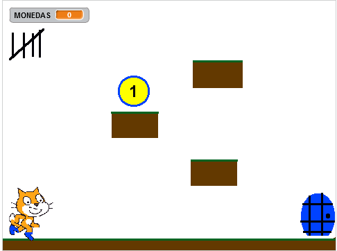 Clase extraescolar de programación. Proyecto con Variable de posición XY.