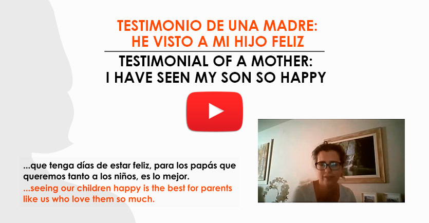 Testimonio de una madre: He visto a mi hijo feliz