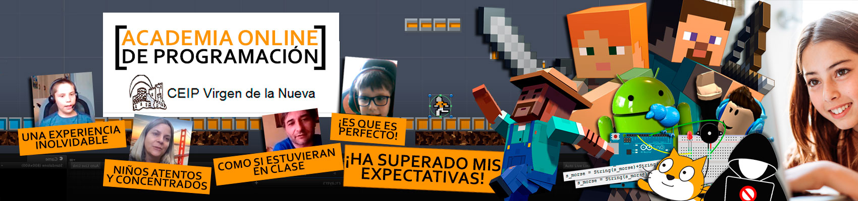 Academia Online de Programación CEIP Virgen de la Nueva San Martín de Valdeiglesias