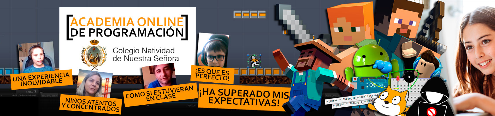 Academia Online de Programación Colegio Natividad de Nuestra Señora Madrid