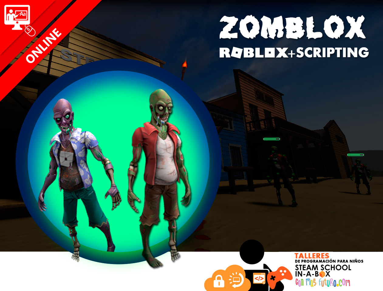 ZOMBLOX: ROBLOX + SCRIPTING