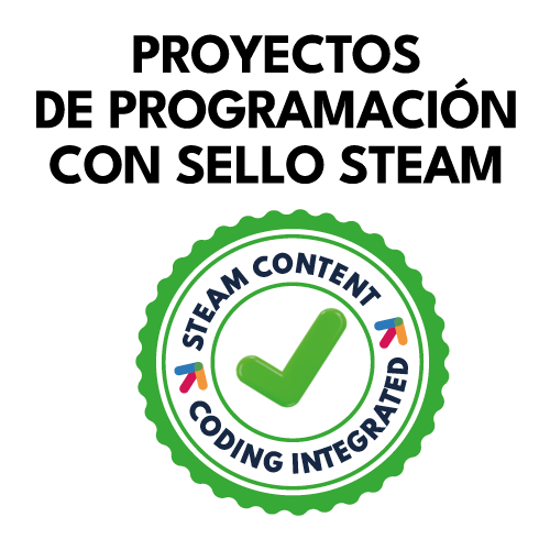 PROYECTOS DE PROGRAMACIÓN CON SELLO STEAM