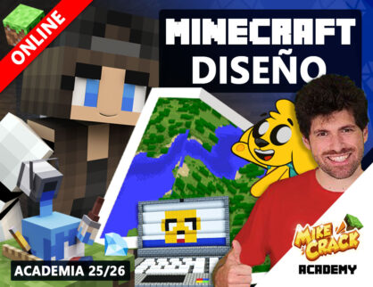 MIKECRACK ACADEMY 25/26 - CURSO MINECRAFT DISEÑO