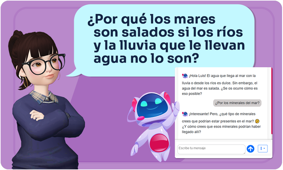 Enigmas y Chat Socrático que da pistas